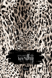 Animal print handdoeke