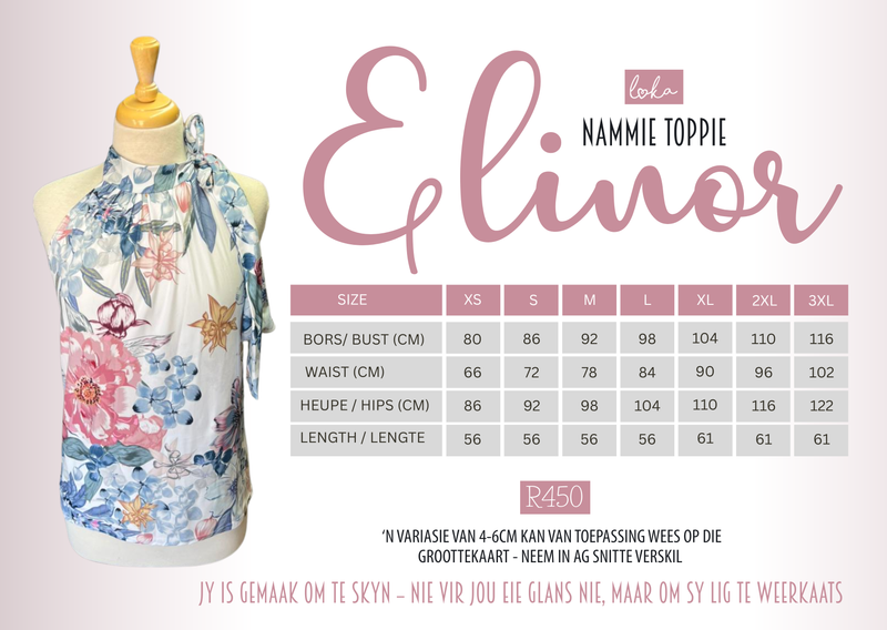 Elinor Nammie toppie