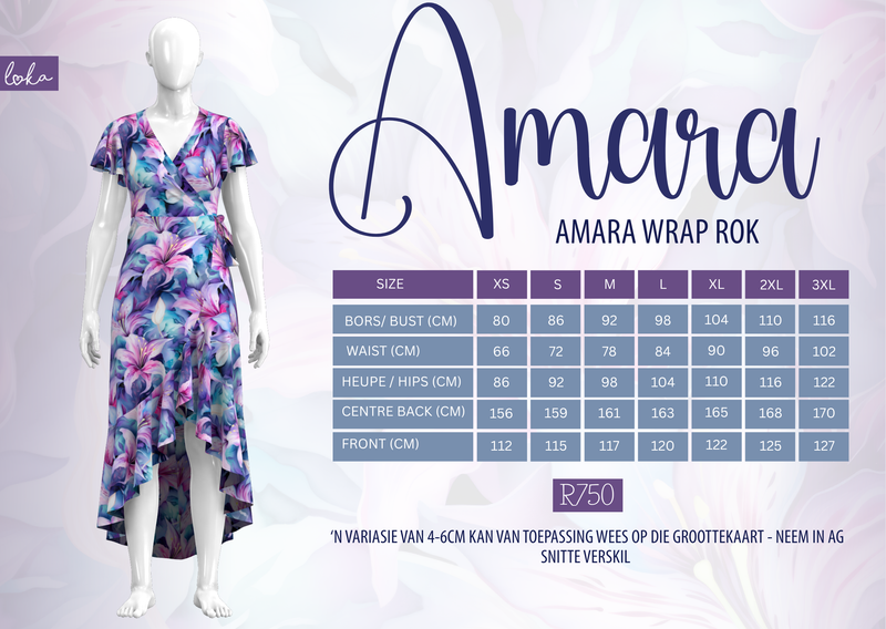 Amara wrapdress
