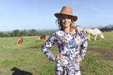Aniela buckle top